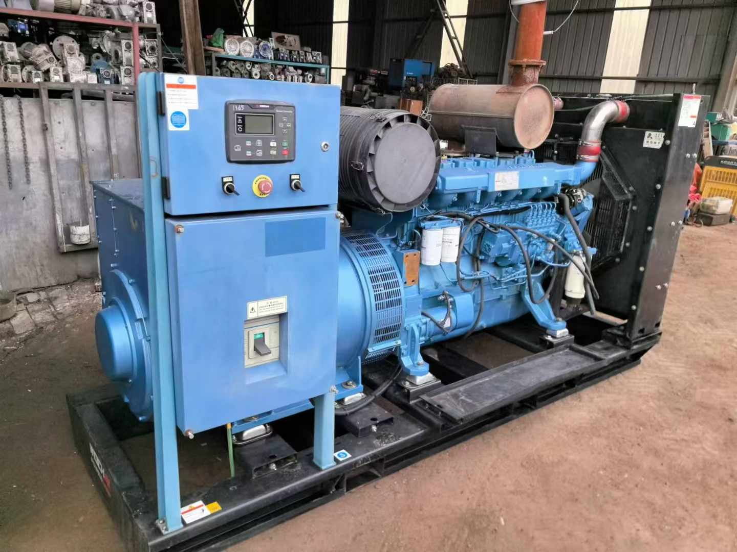 杜集500kW 柴油发电机组可带动设备功率的计算公式是什么？